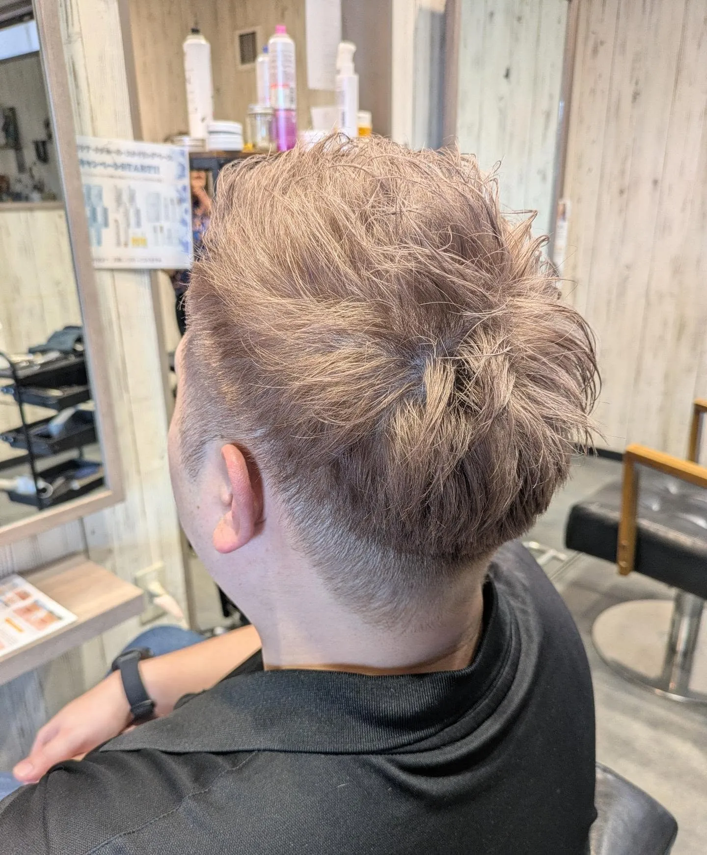 英国人見たいな髪色！！