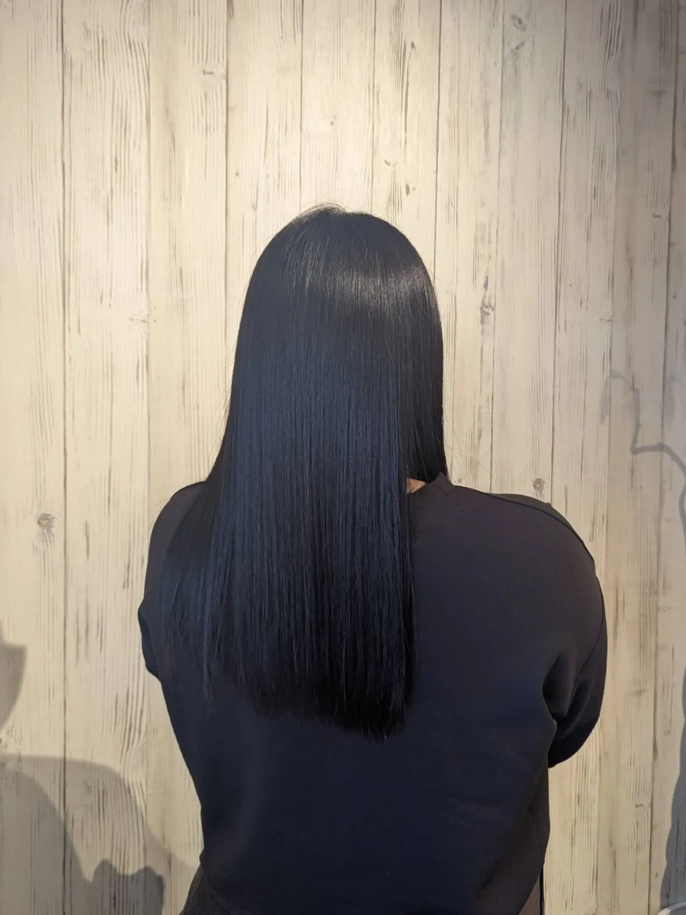 半年以上前に髪型改善ストレート→今回、髪型改善カラー　相乗効...